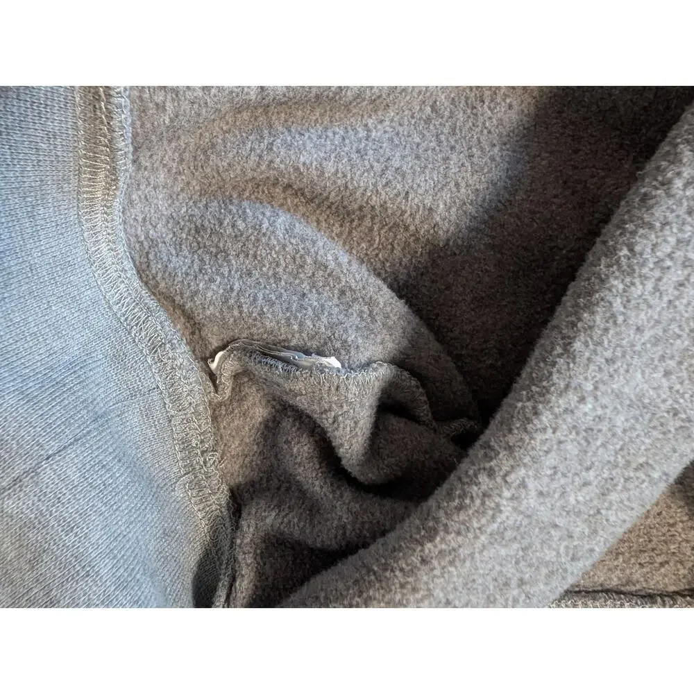 Vans Full Patched II Pullover Hoodie Heather Grey Skateboard Men's Size Small